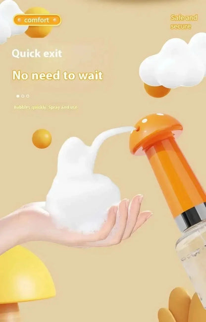 USB Rechargeable Pet Shower Foaming Machine – Automatic Soap Dispenser & Pet Washing Bubbler