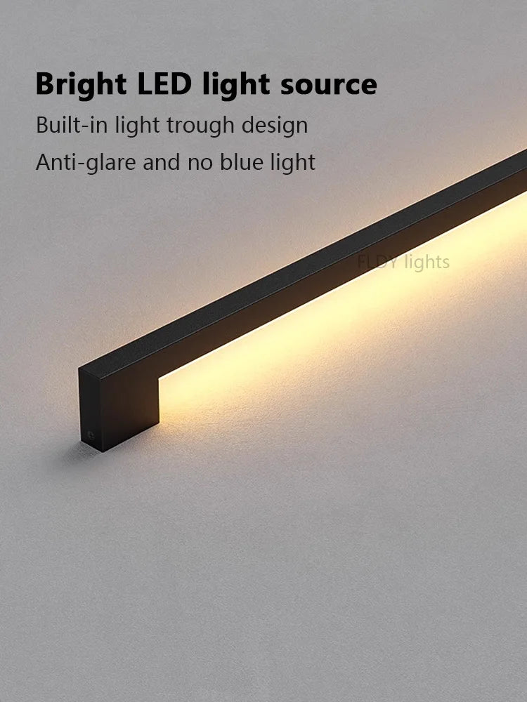 Modern Minimalist Long Wall Lamp LED