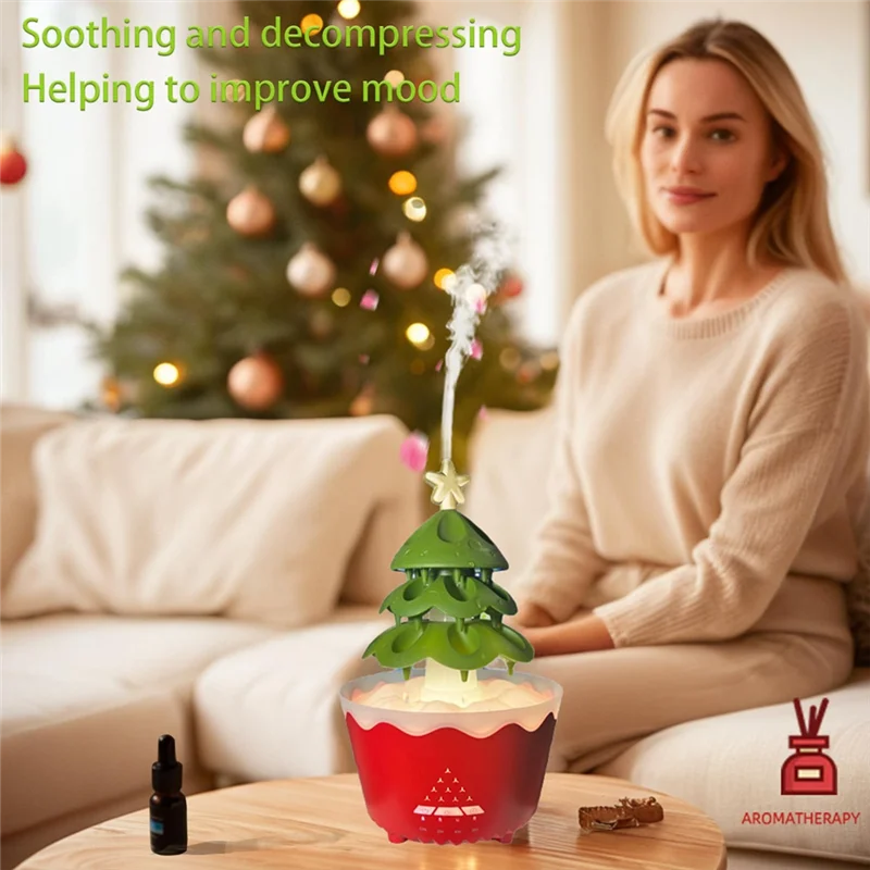 Christmas Lucky Tree Essential Oil Aromatherapy Machine Household