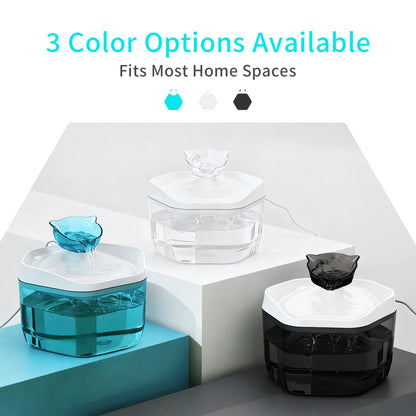 Stream-Flow 1.2L – Balanced Capacity USB Pet Fountain