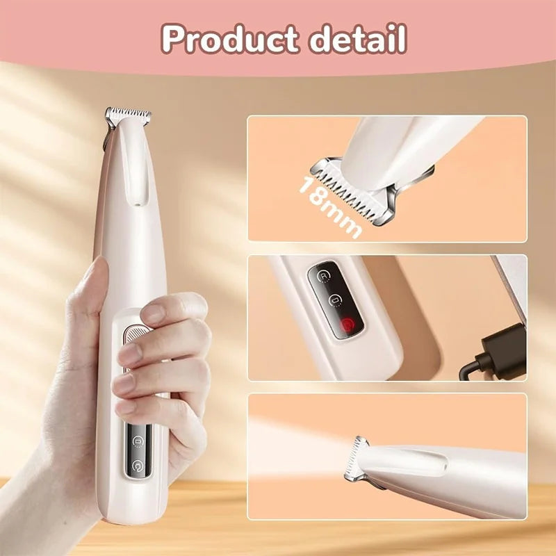 Precision-Grip Pro – Waterproof LED Paw & Detail Trimmer