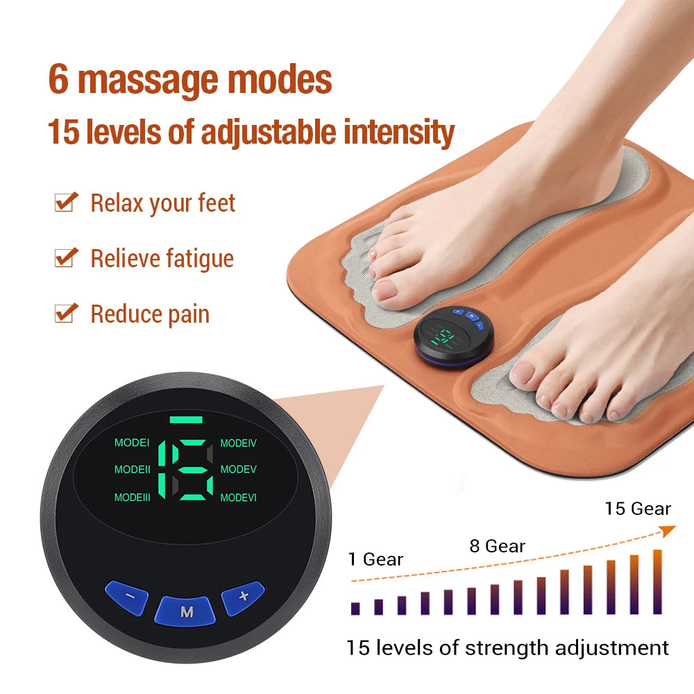 3D Foot Massage Mat Electric Leg Massager