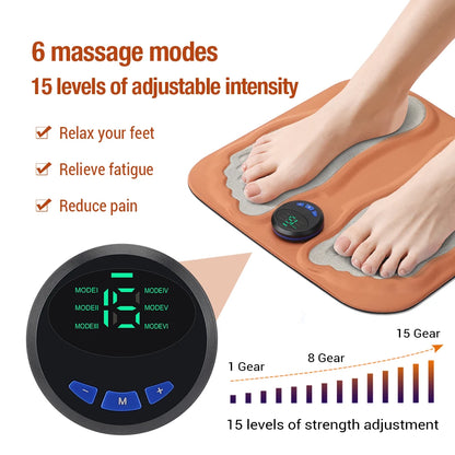 3D Foot Massage Mat Electric Leg Massager