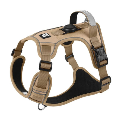 Dog Harness with Airtag Holder and Leash Set