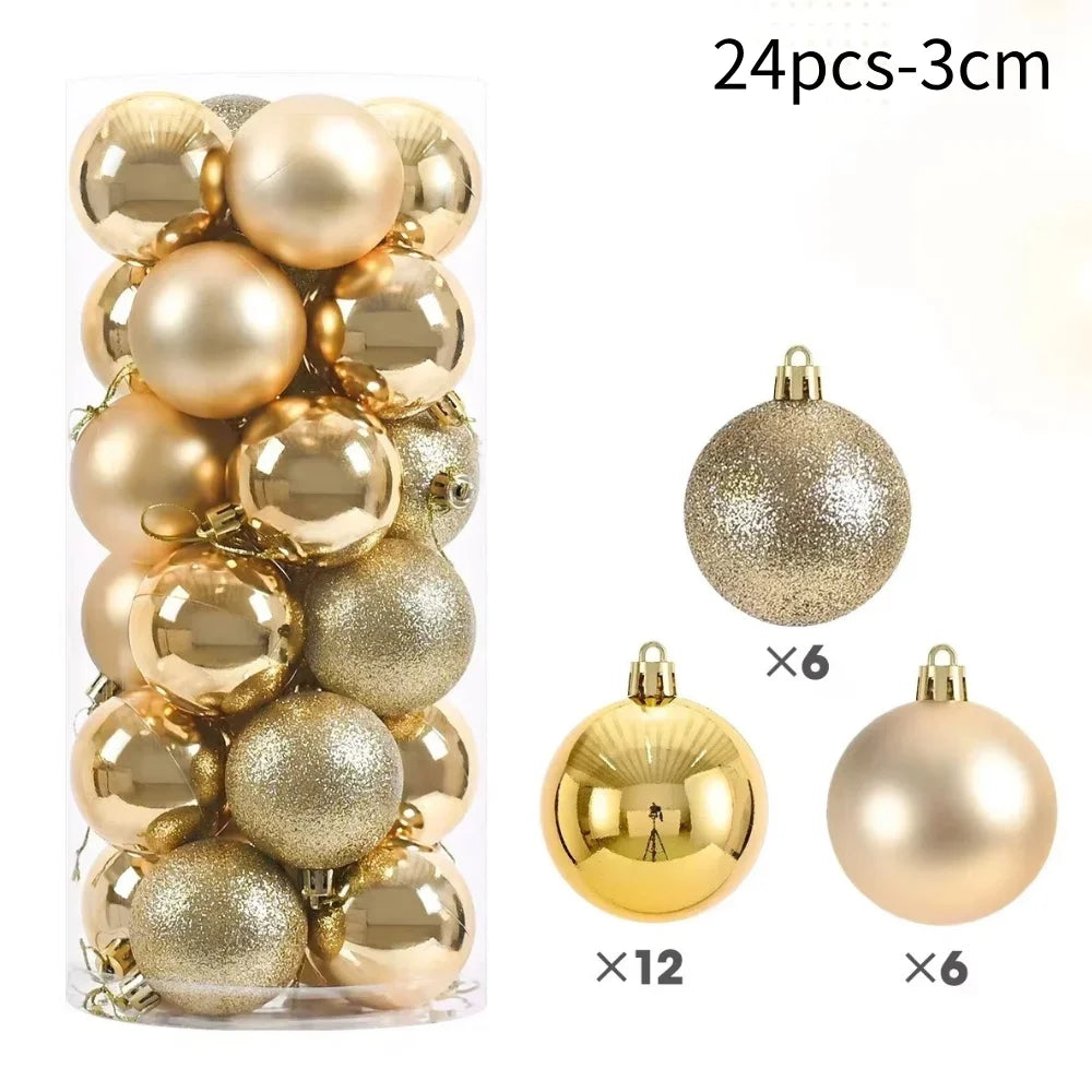 50Pcs Christmas Tree Balls