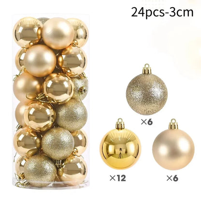 50Pcs Christmas Tree Balls