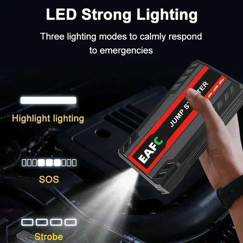 Car Jump Starter Battery Power Bank 600A Portable Emergency