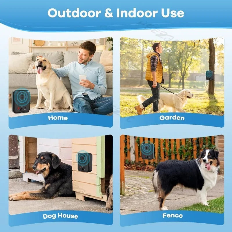 Outdoor Ultrasonic Bark Control & Training Device
