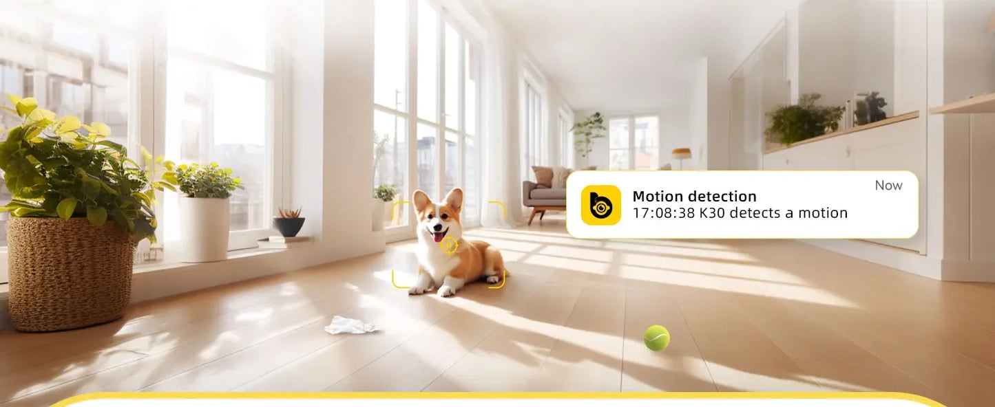 Smart-Sight 2K WiFi Camera – 360° Surveillance & Night Vision Monitor