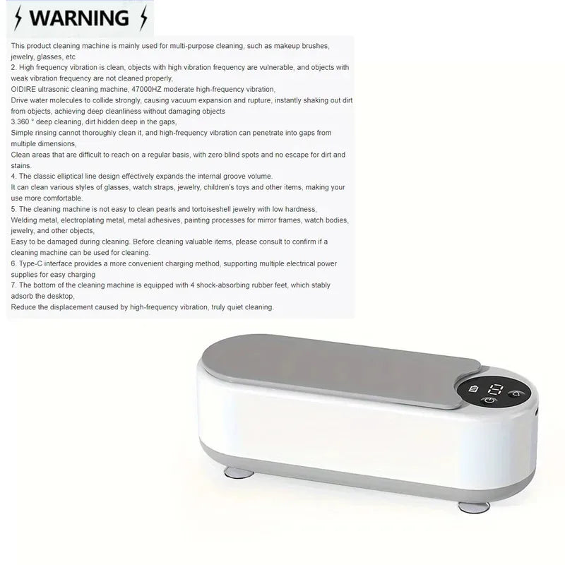 Jewelry cleaning machine