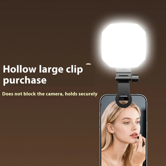 Smartphone Magnetic Fill Light Mini Selfie Light 3 Modes