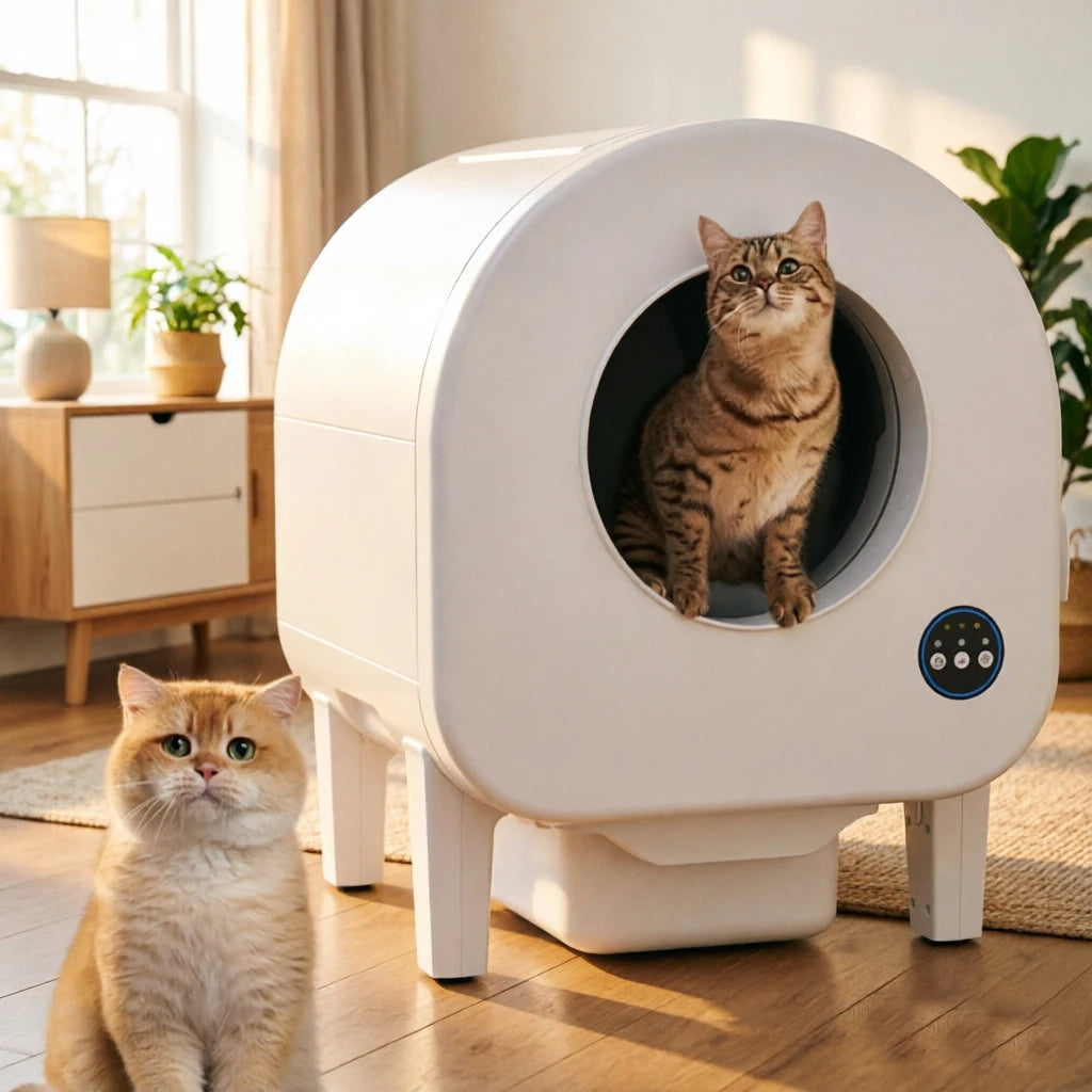 Smart Self-Cleaning Automatic Cat Litter Box
