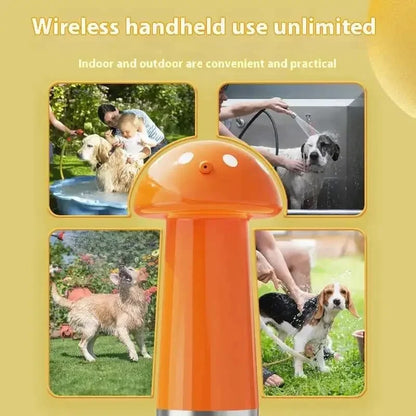 USB Rechargeable Pet Shower Foaming Machine – Automatic Soap Dispenser & Pet Washing Bubbler