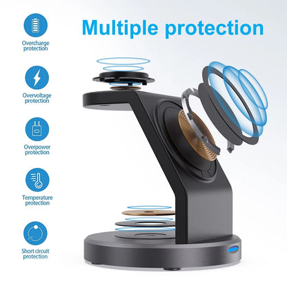 Magnetic Wireless Charger 3 In 1