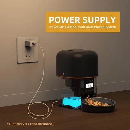 Vision-Feed 2L – Smart WiFi Camera Feeder with Stainless Steel Bowl