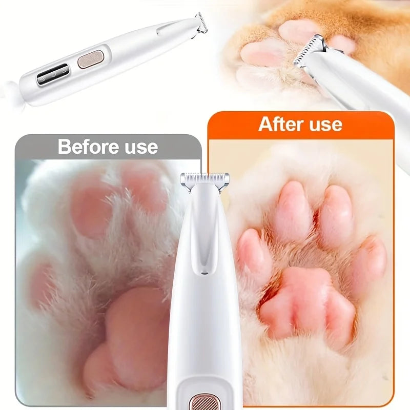 Precision-Grip Pro – Waterproof LED Paw & Detail Trimmer