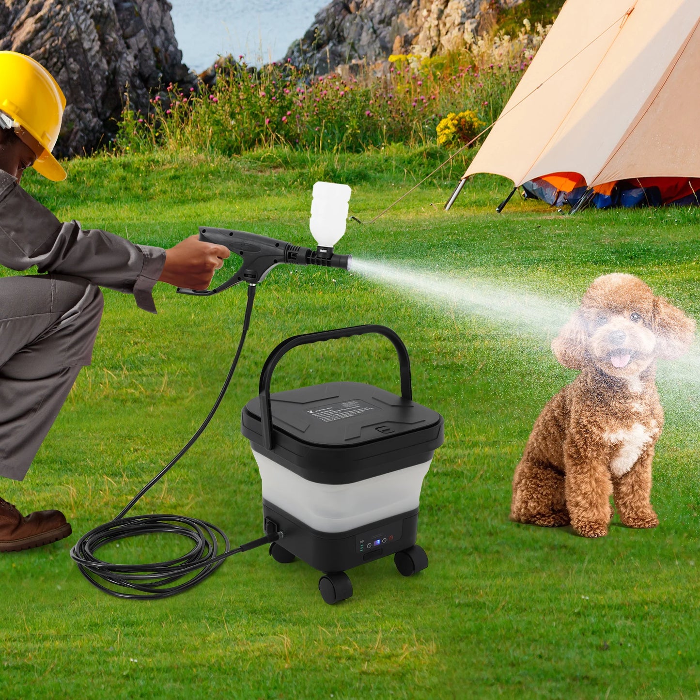 Portable Foldable Car Wash Machine