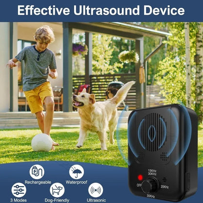 Outdoor Ultrasonic Bark Control & Training Device