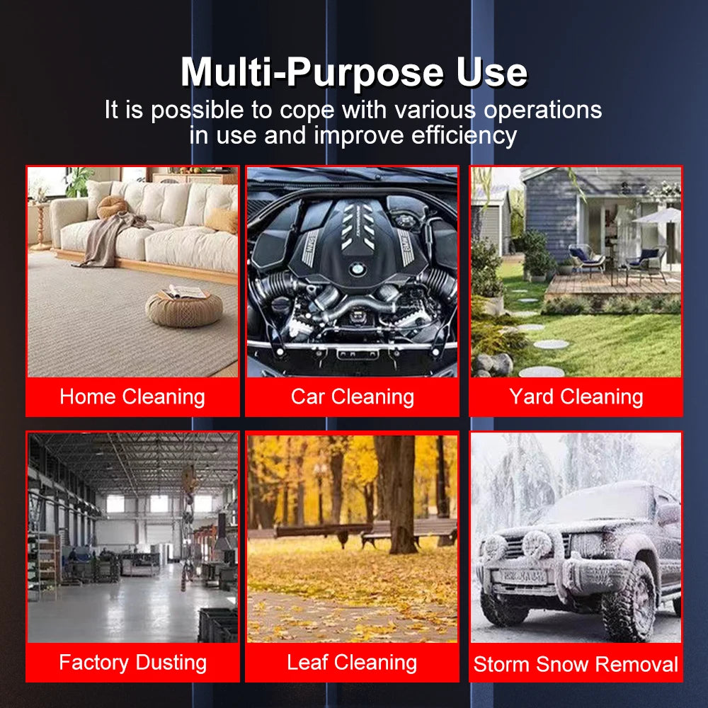 Turbo Fan Electric Blower Dust Blowing Car Washing Snow Removal