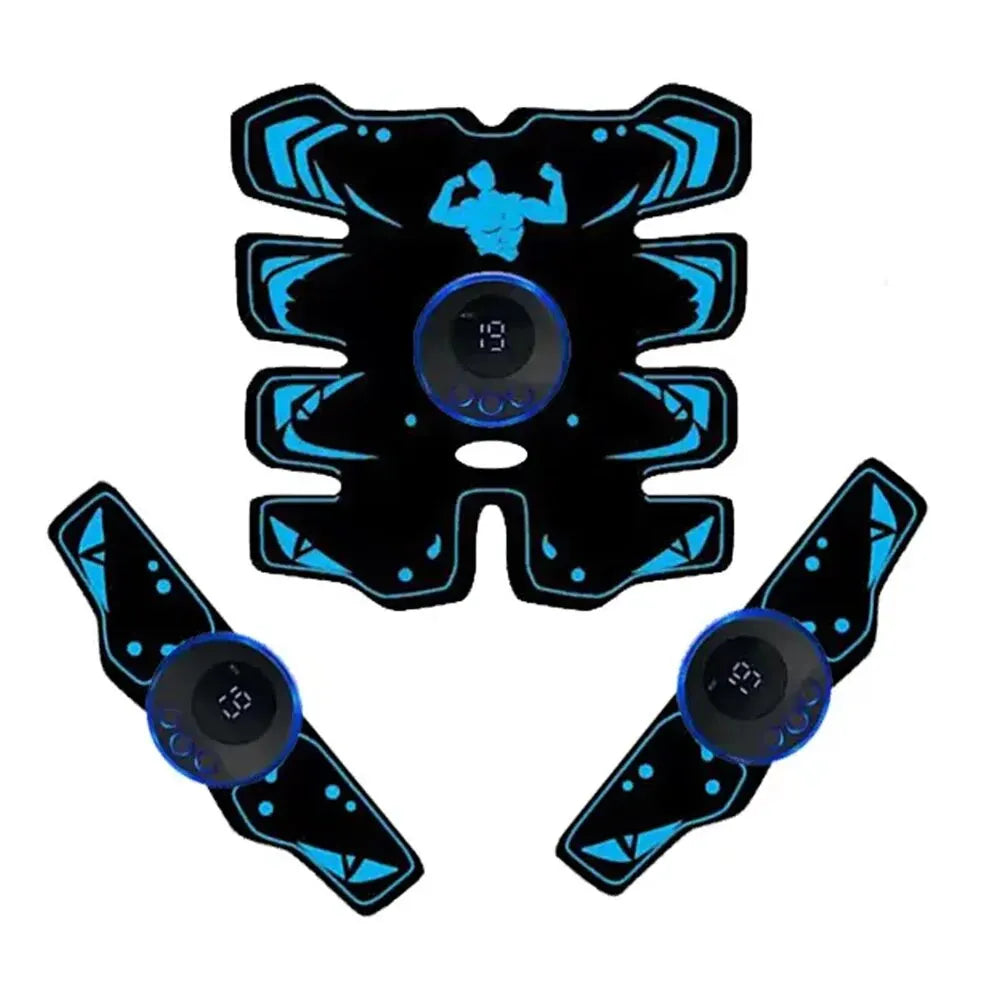 New USB Rechargeable EMS Muscle Stimulator ABS Arm 3 IN 1 Trainer Smart