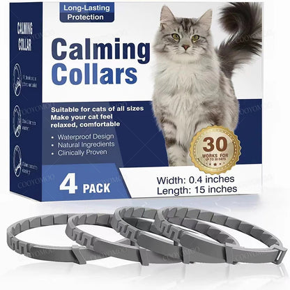 Calm-Core Pheromone Collars – 3/4 Piece Anxiety Relief Multi-Pack