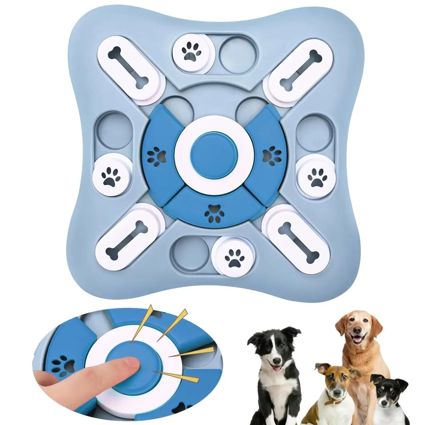 IQ-Master Multi-Level Puzzle – Interactive Slow Feeder & Enrichment Toy