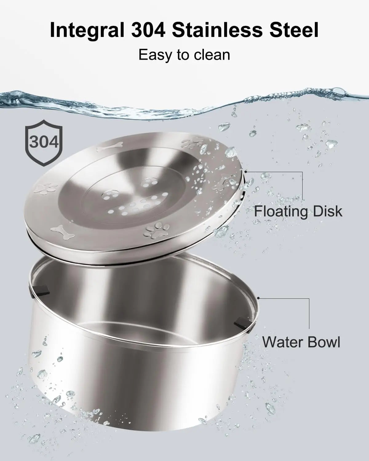 Aqua-Still 3L – Stainless Steel No-Spill Slow Water Feeder