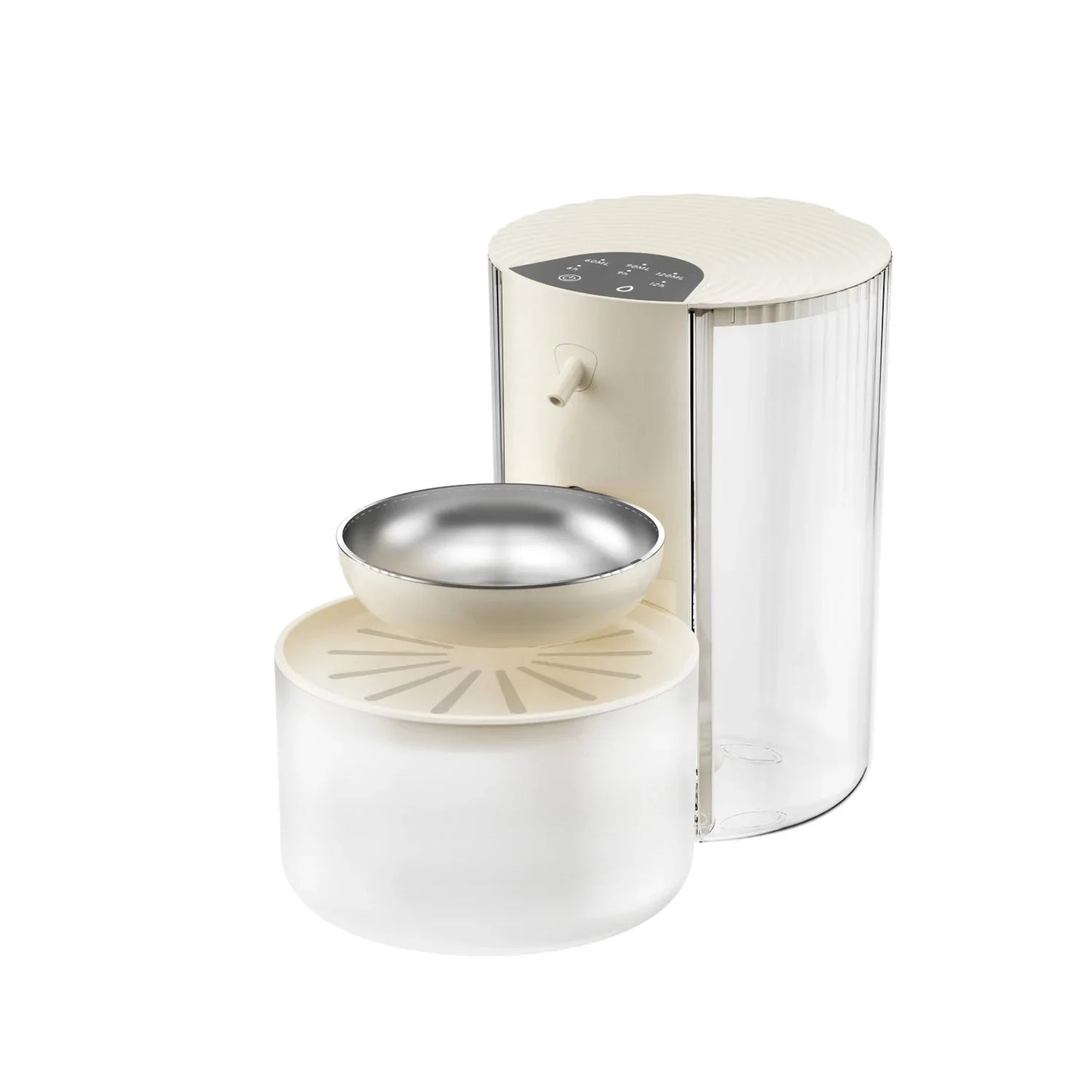 Pure-Flow 3L – Smart Filtration Fountain with Waste Separation