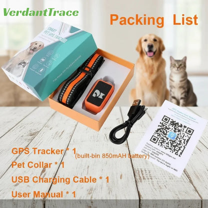 Verdant Trace 4G Small Pet GPS Tracker Collar