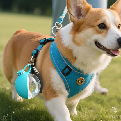 2-in-1 Portable Foldable Dog Water Bottle