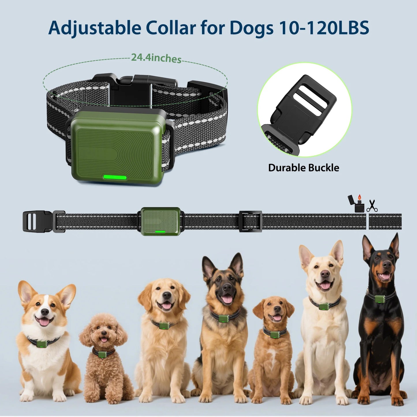 Electric Dog Training Collar 300M Remote Control Pet