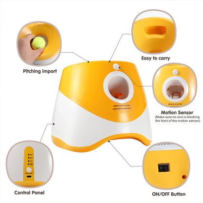 Mini-Slam Interactive Ball Launcher – Desktop Pinball Catapult for Pets